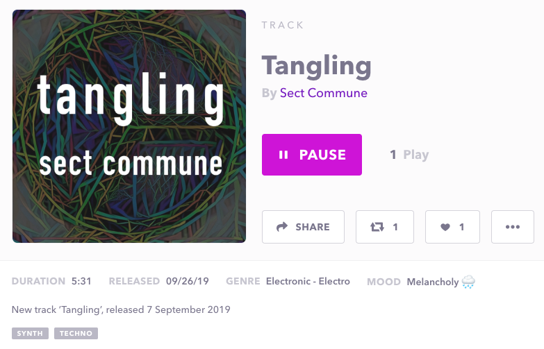 ‘Tangling’ now available on Audius